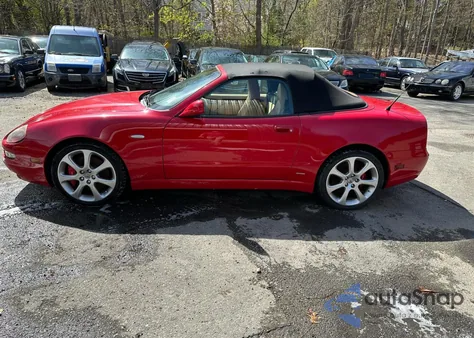 2002 Maserati Spyder Cambiocorsa z USA, uszkodzony, nr VIN ZAMBB18A820005905